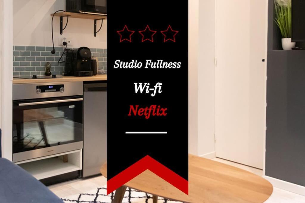 Duplex Studio Fullness - Proche Gare - Wifi Amiens Exterior foto