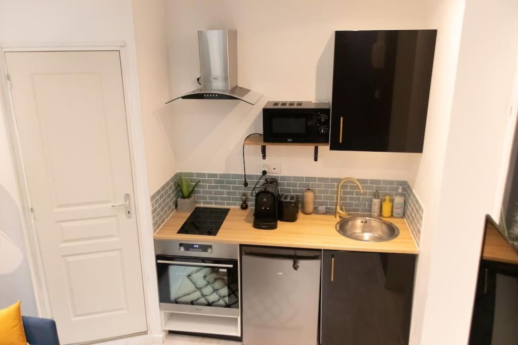 Duplex Studio Fullness - Proche Gare - Wifi Amiens Exterior foto